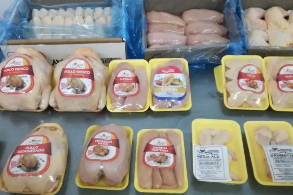 Producción de Granja Tres Arroyos.