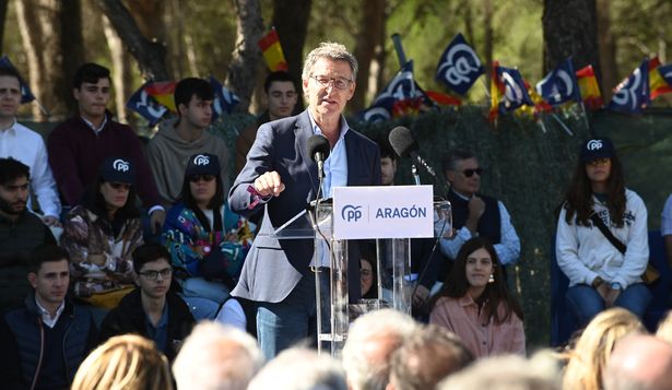 Alberto Núñez Feijóo, líder del PP.