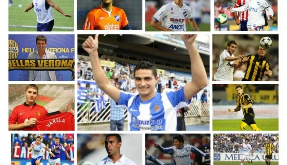 Jugadores formados en Nacional y Peñarol