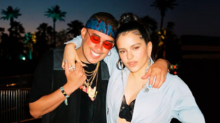Bad Bunny y Rosalía, líderes de la música de España.