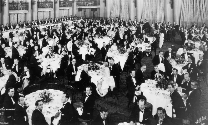 Una gala de la Academia en la época dorada