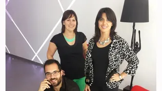 André Vasconcelos, Sabina Nuñez y María Noel Bergeret