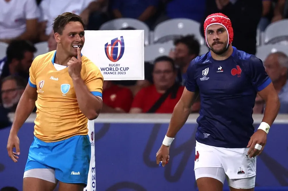 Nico Freitas marcó un try ante Francia