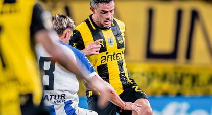 Lucas Hernández en Peñarol vs Cerro Largo