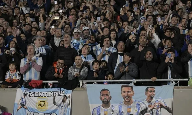 Argentina-Ecuador: estadio repleto para ver a la selección por las eliminatorias