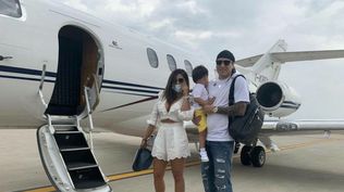 Federico Santander, su esposa y uno de sus hijos