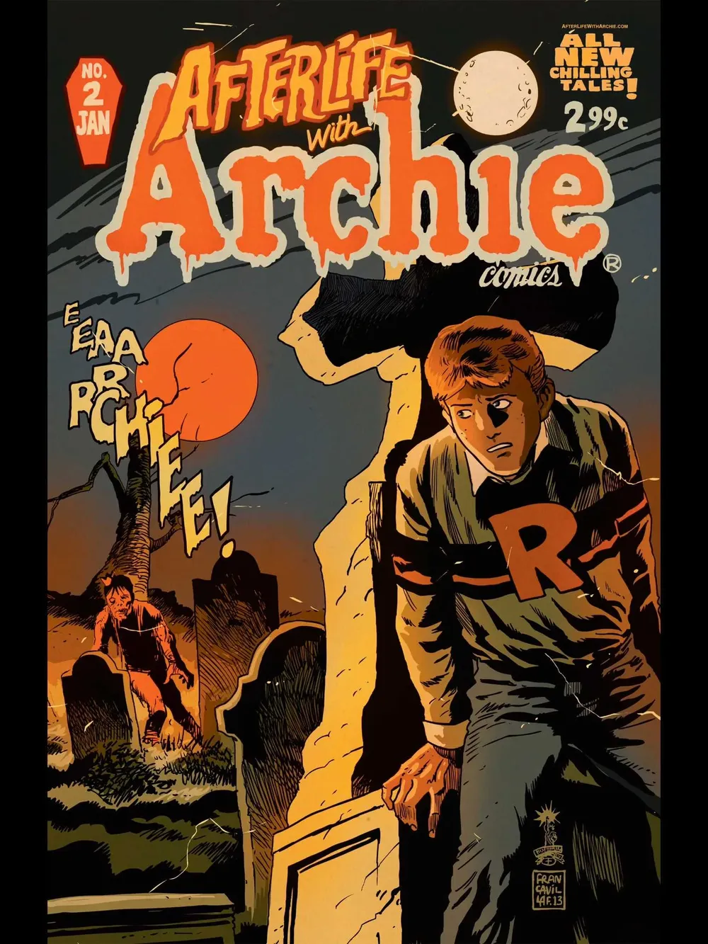 En Afterlife with Archie, una invasión zombi aterroriza a los ciudadanos de Riverdale