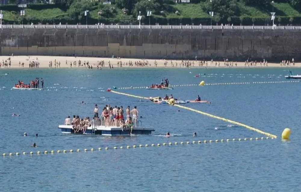 Bahía de la Concha, en San Sebastián
