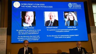 Tres expertos de los agujeros negros ganan el Nobel de Física