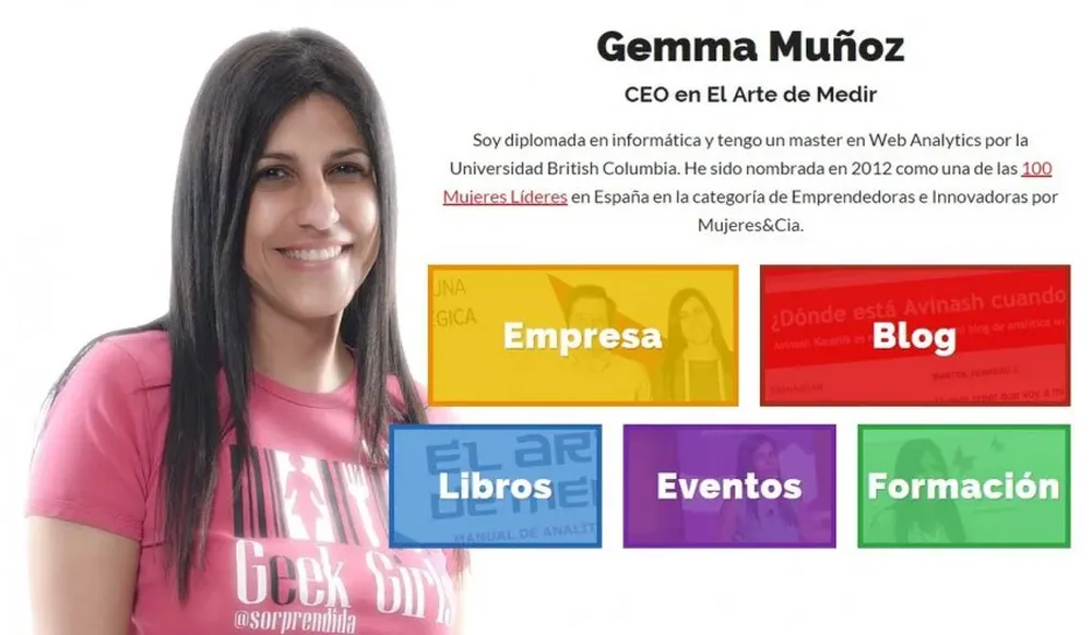 Gemma Muñoz CEO de Sorprendida, una de las speakers de Emarketers