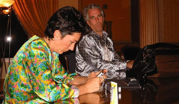 Jeffrey Epstein y Ghislaine Maxwell.
