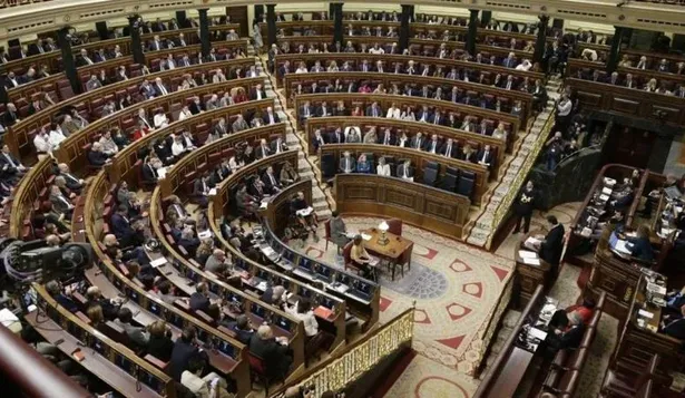Vista general del Congreso de los Diputados