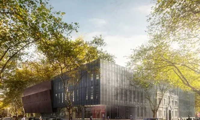 Perspectiva 3D del nuevo edificio