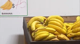 Precio minorista de la banana este miércoles 14 en el Mercado Polivalente de la UAM.