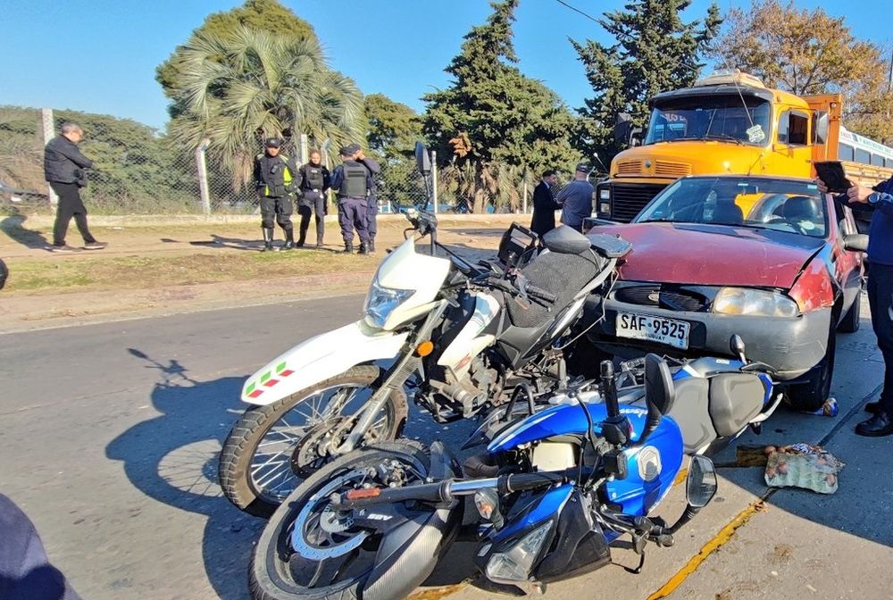 Accidente en Camino Maldonado