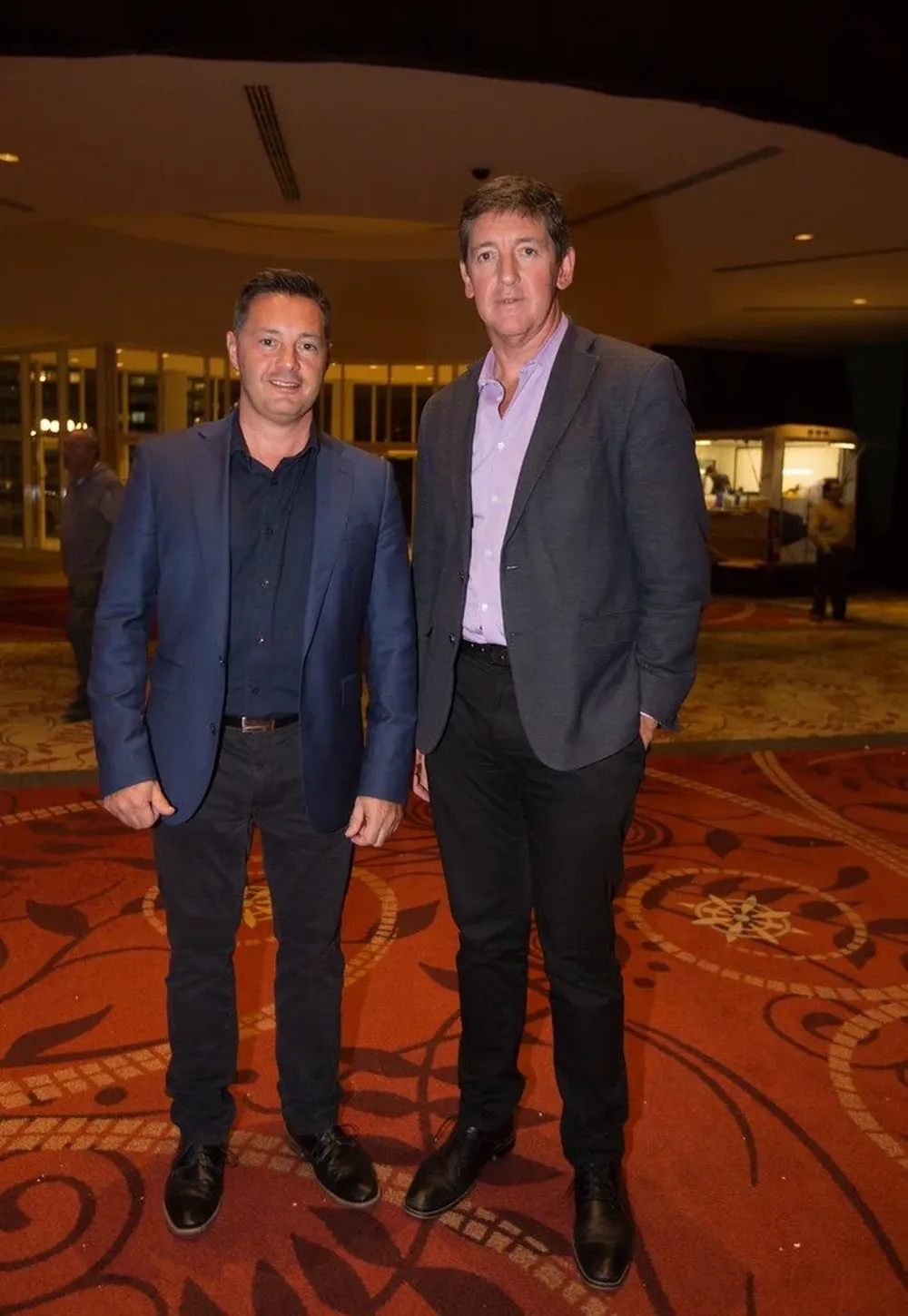 Fabián Giame y Álvaro Elola