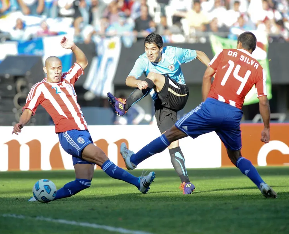 Una quebrada y un corte de gol