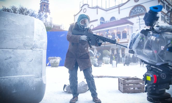 El detrás de escena de El Eternauta