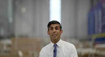 El primer ministro de Gran Bretaña, Rishi Sunak
