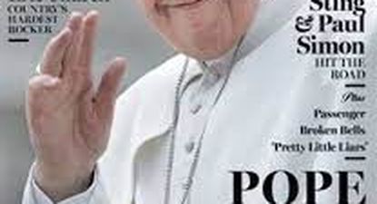 El papa Francisco, en la tapa de la revista Rolling Stone.