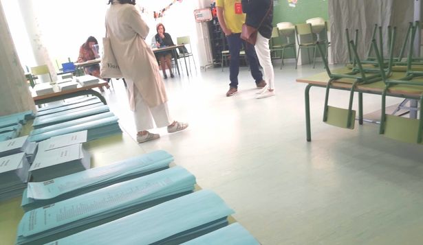 Papeletas elecciones europeas.&nbsp;