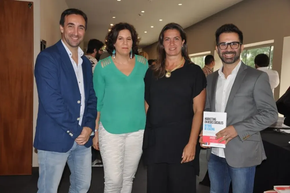 Santiago Fernández Sapelli, Raquel Oberlander, Alejandra Pradere y Ariel Benedetti