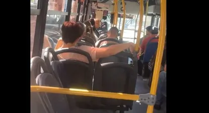 Navascués en el bus