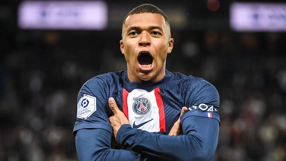 Kylian Mbappé cuando jugaba en el PSG.&nbsp;