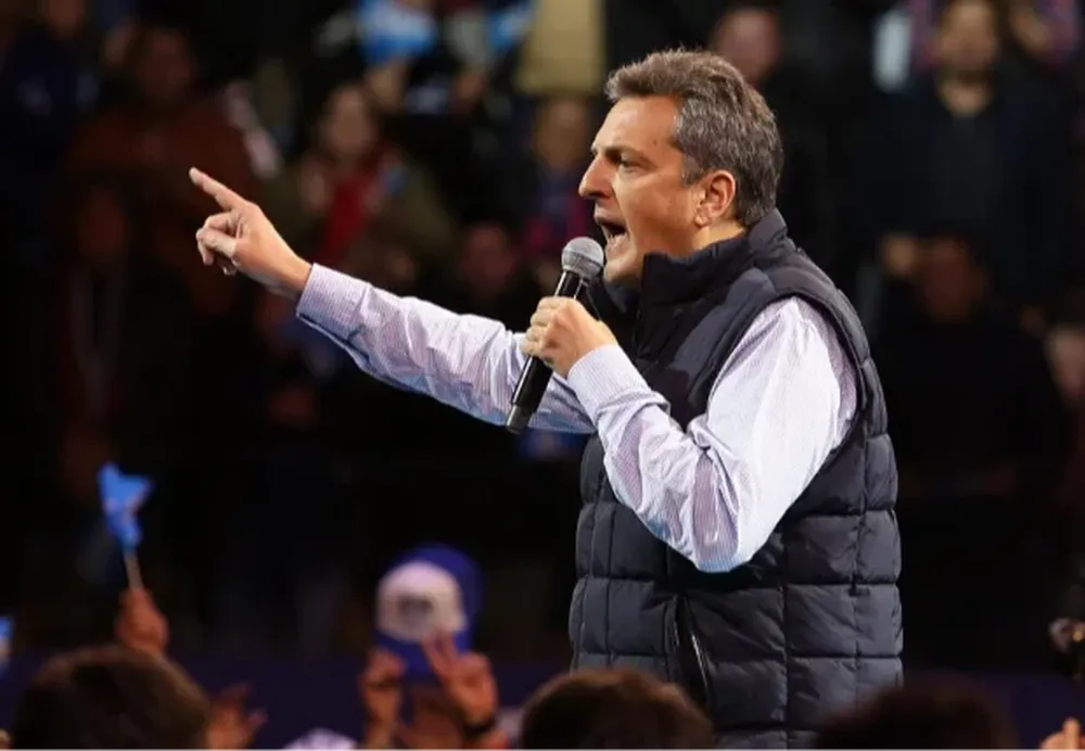 Sergio Massa en Avellaneda