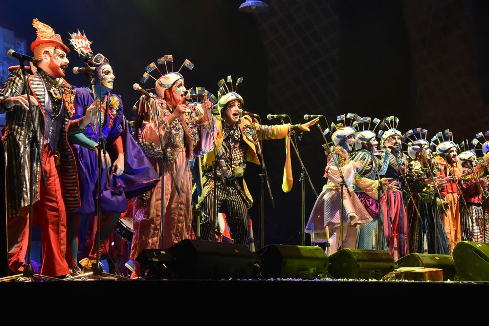 Mundial de Fútbol 2030: Agarrate Catalina en ese cuplé durante una de sus actuaciones en el escenario del Parque Rodó.