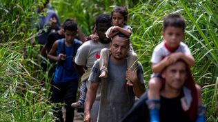 Más del 20% de los migrantes que tratan de cruzar la peligrosa selva del Darién son niños.