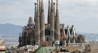 La Sagrada Familia, en Barcelona.