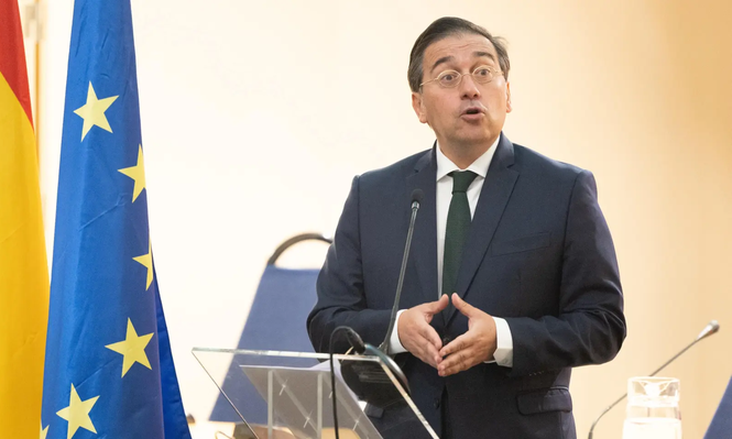 El ministro de Relaciones Exteriores, José Manuel Albares.