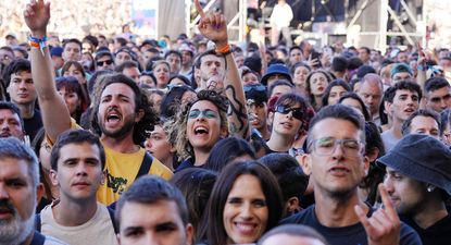 Público de Son do Camiño en mayo de 2024 en O Monte do Gozo, en Santiago de Compostela. EUROPA PRESS