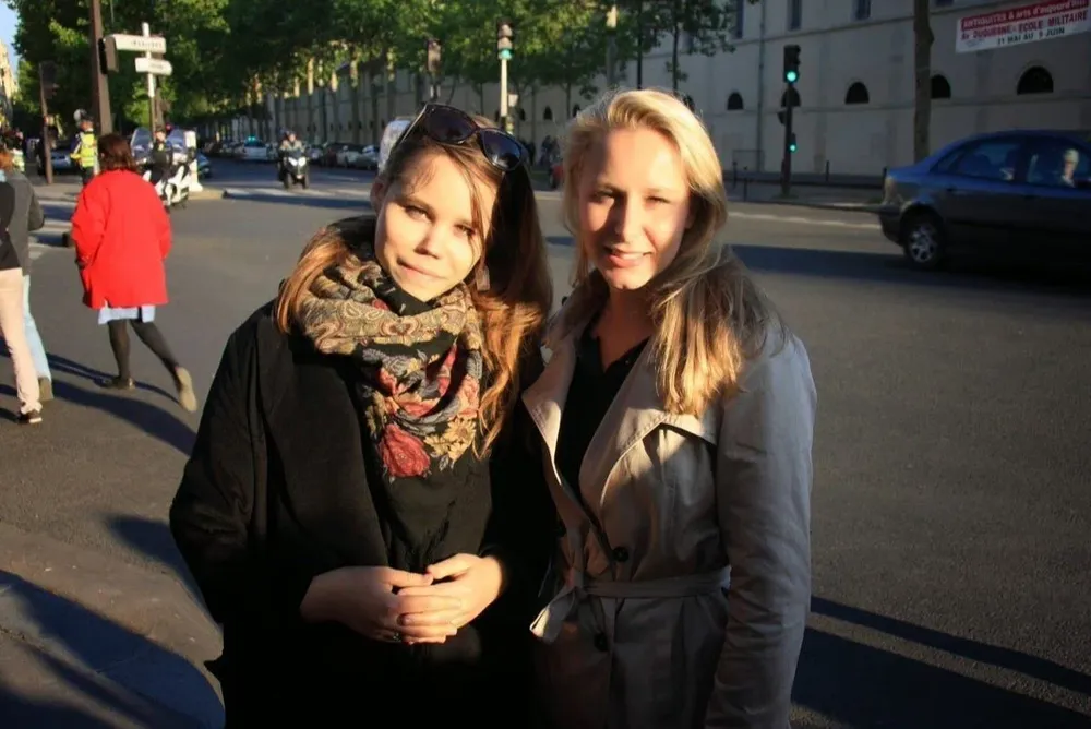 Darya Dutin (izq.) hija de un filósofo cercano a Putin murió en un atentado atribuido a los servicios de inteligencia ucranianos