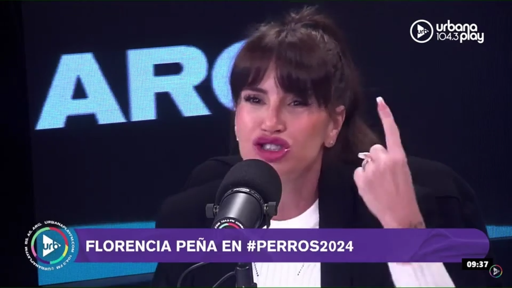 Florencia Peña sobre Alberto Fernández