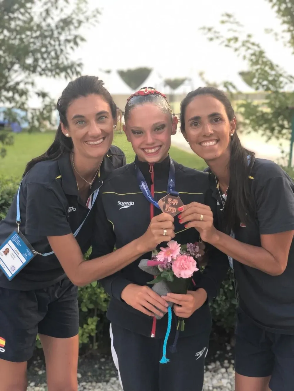 Virginia Villalba, Alba García y Florencia Rodrigo