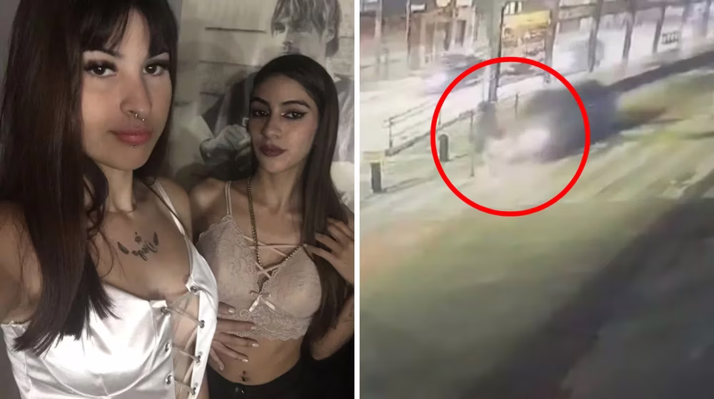El momento de la embestida quedó registrado por los videos de las cámaras de seguridad