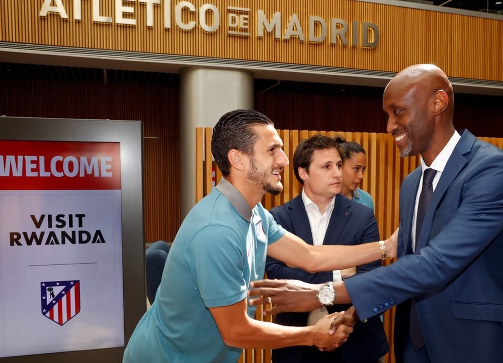 Visit Rwanda es el nuevo patrocinador del Atlético de Madrid.