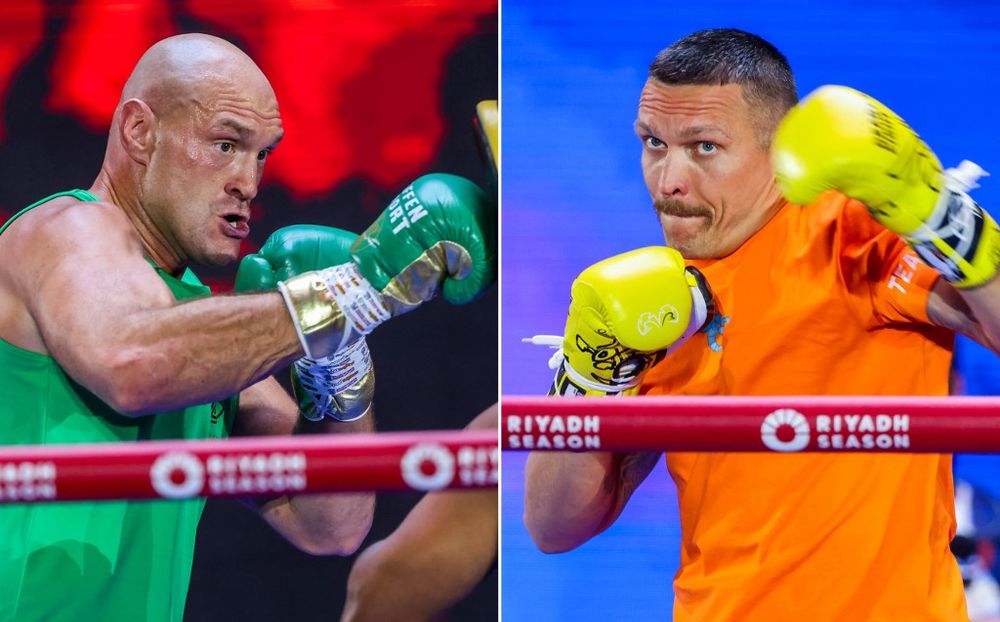 Tyson Fury y Oleksandr Usyk, boxeo de pesos pesados