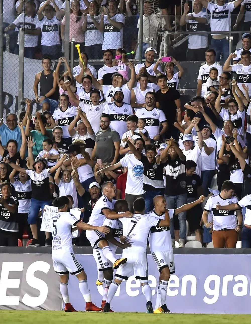 Olimpia sigue con vida para acceder a la zona de grupos en la Libertadores 2018.