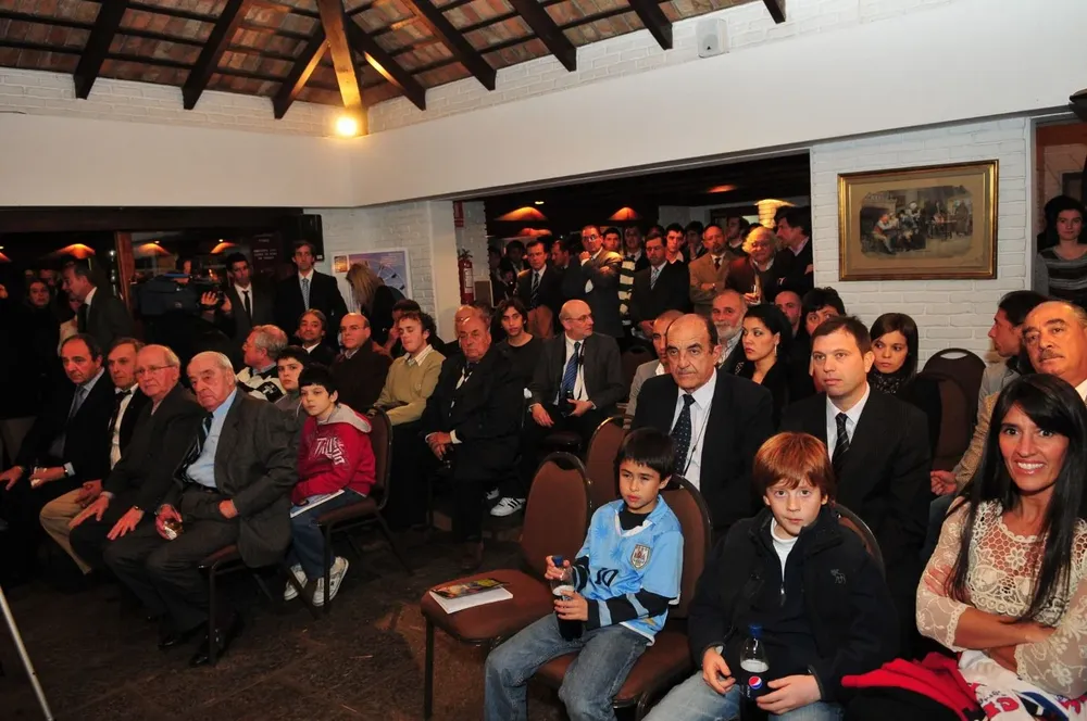 Una vista de la entrega de premios de Fútbolx100 de 2011-2012