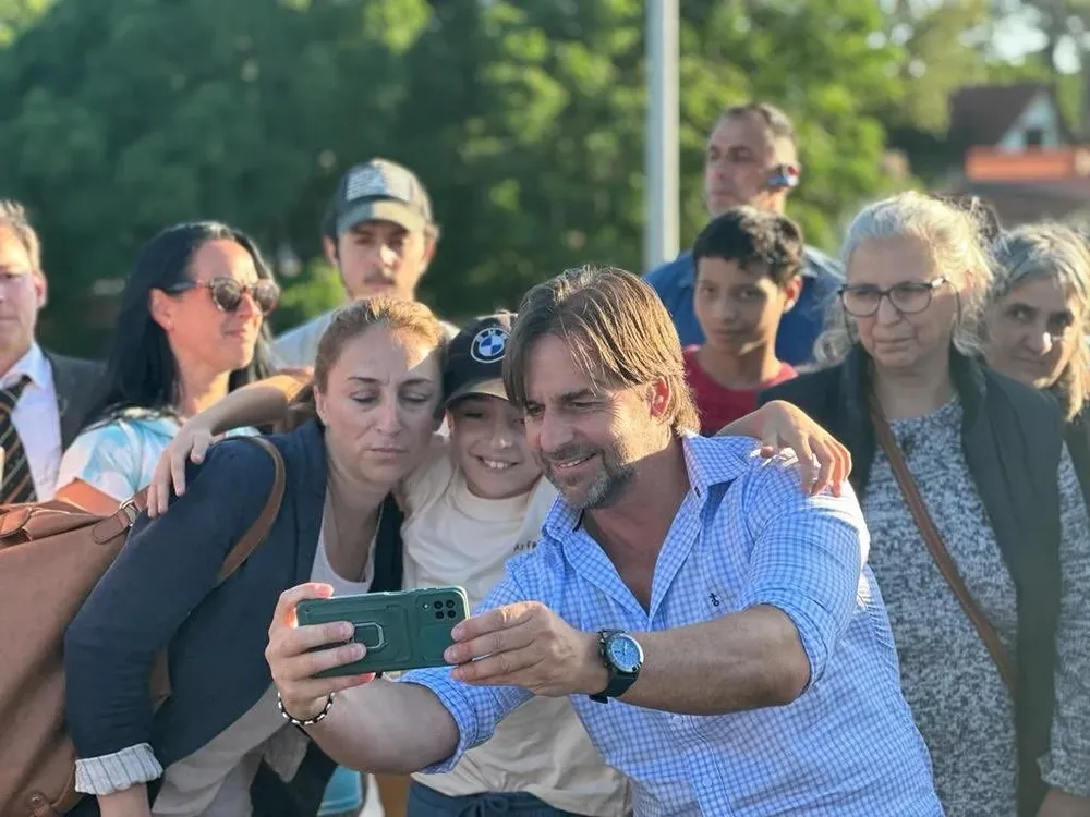 El presidente Luis Lacalle Pou durante una actividad. Archivo