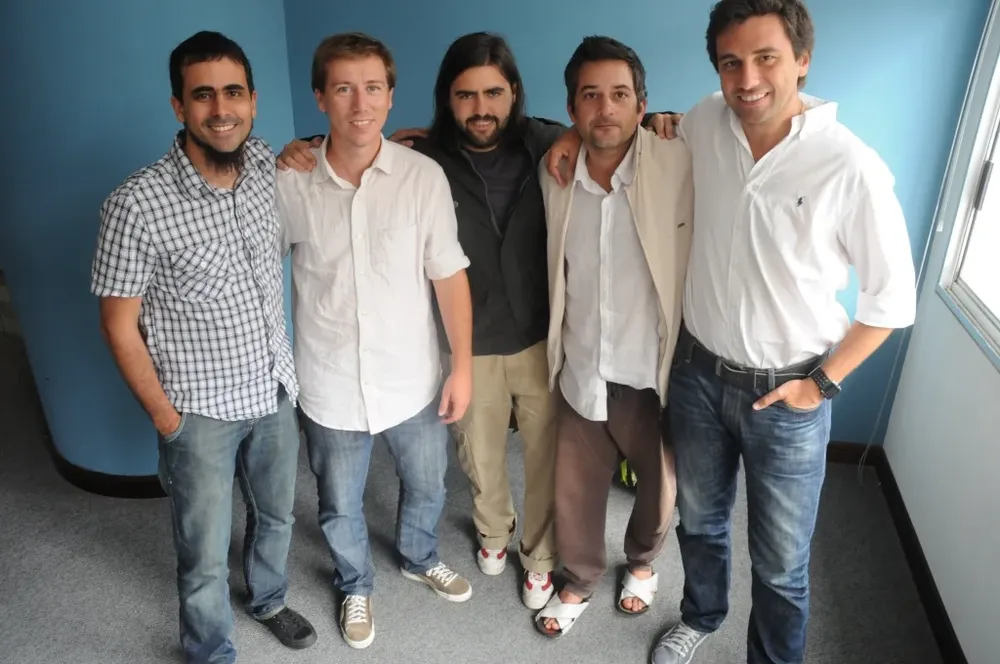 Méndez, Taglioretti, Varela, Carrier, Barreiro