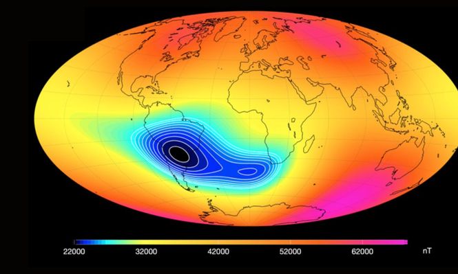 Anomalía magnética: la NASA lanzó una alerta para Argentina y los países de Sudamérica, ¿qué es?