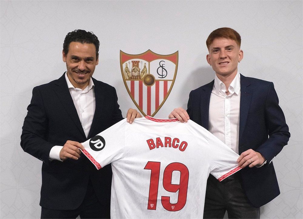 Valentín Barco llega al Sevilla.
