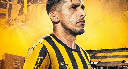 Damián Suárez fue presentado como nuevo jugador de Peñarol