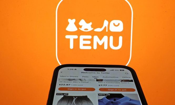 Temu, plataforma de venta online.