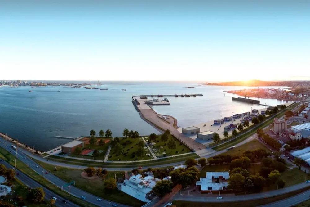 Proyecto del puerto pesquero de Capurro