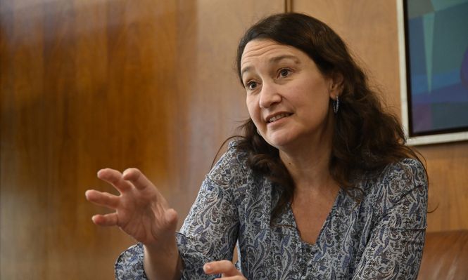 La vicecanciller de la República, Valeria Csukasi